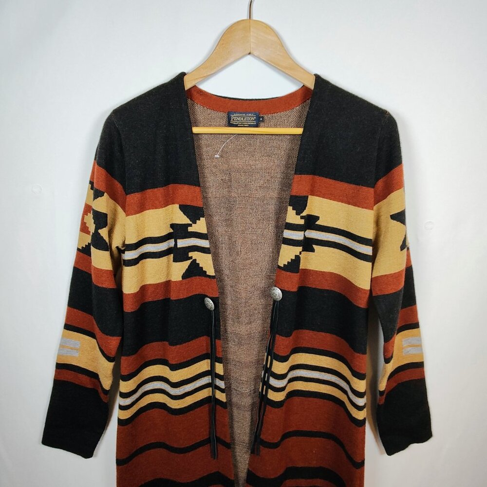 Pendleton Women's Small Southwest Wool Duster‎ NWOT - Picture 5 of 12